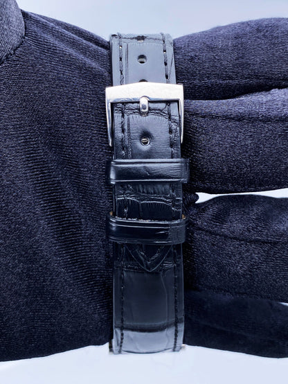 Patek Philippe Platinum Curved Rectangular Art Deco Mens Watch