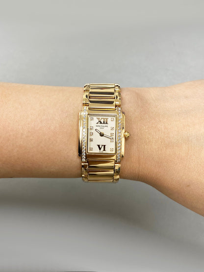 Patek Philippe Twenty-4 4908/11R White Dial Ladies Watch With Archives - Watches