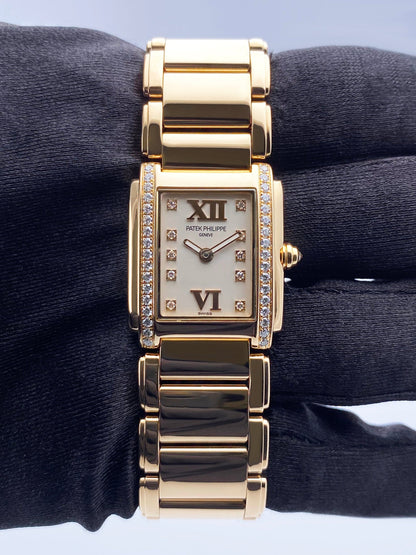 Patek Philippe Twenty-4 4908/11R White Dial Ladies Watch With Archives - Watches