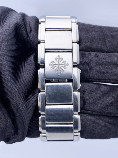 Patek Philippe Twenty-4 4910 Diamond White Dial Ladies Watch With Papers - Watches
