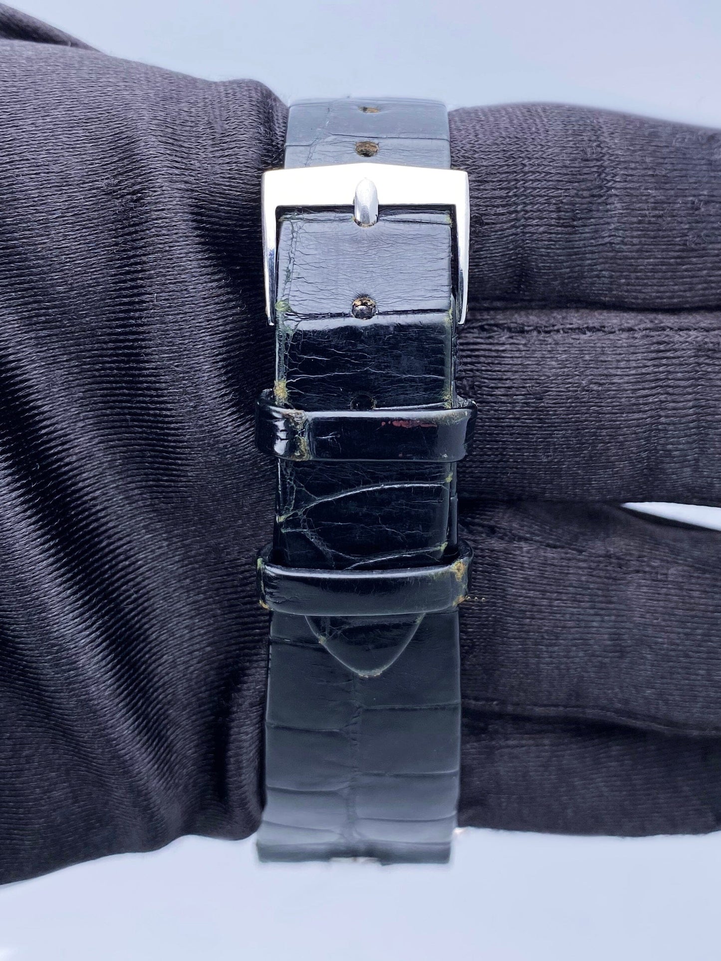Patek Philippe Vintage 3580 Blue Dial Jumbo "UFO" Watch Box Papers
