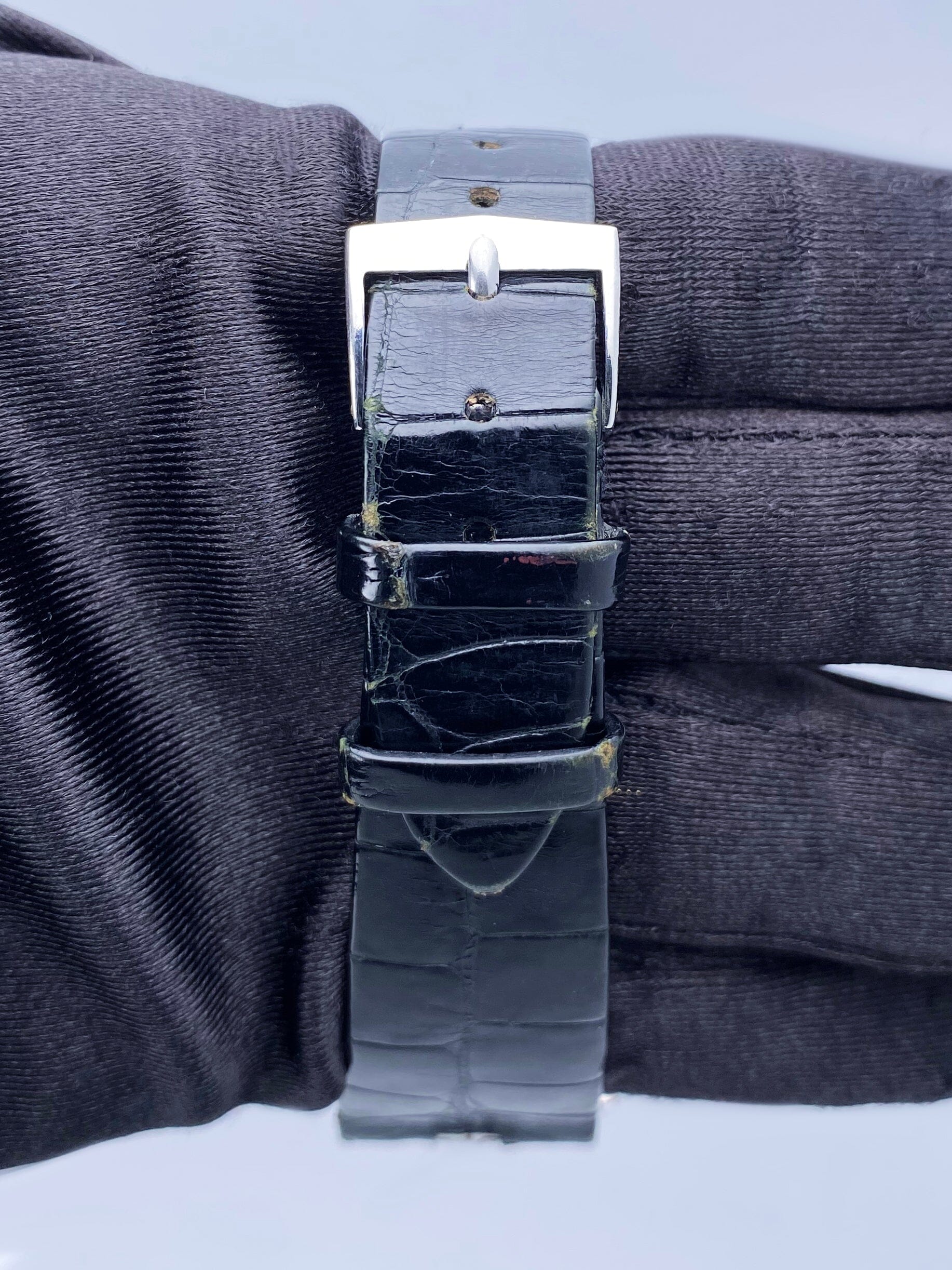 Patek Philippe Vintage 3580 Blue Dial Jumbo "UFO" Watch Box Papers