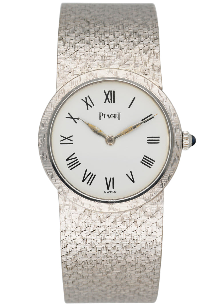 Piaget Classique 924/B/68 18k White Gold Ladies Watch - Wristwatch