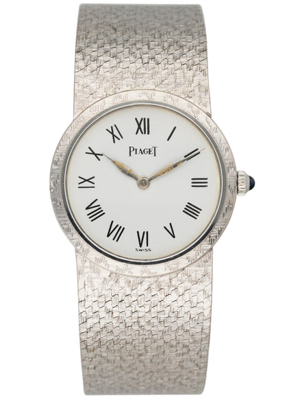 Piaget Classique 924/B/68 18k White Gold Ladies Watch - Wristwatch