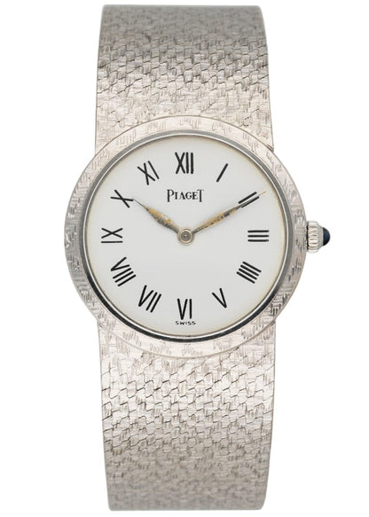 Piaget Classique 924/B/68 18k White Gold Ladies Watch - Wristwatch