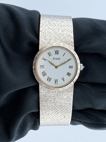 Piaget Classique 924/B/68 18k White Gold Ladies Watch - Wristwatch