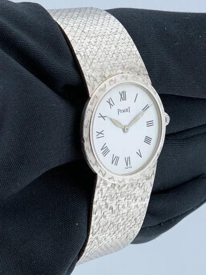 Piaget Classique 924/B/68 18k White Gold Ladies Watch - Wristwatch
