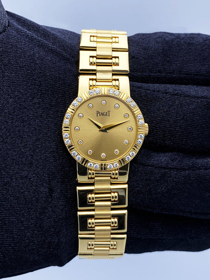 Piaget Dancer 80564 K81 Diamond Dial Ladies Watch - Wristwatch