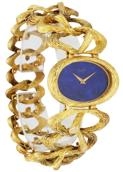 Piaget Esclave 9850 D 71 Lapis Lazuli Dial Ladies Watch
