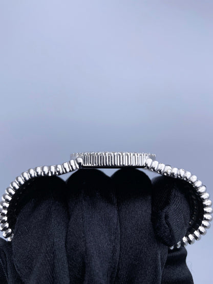 Piaget Polo 18K White Gold Diamond Onyx Ladies Watch
