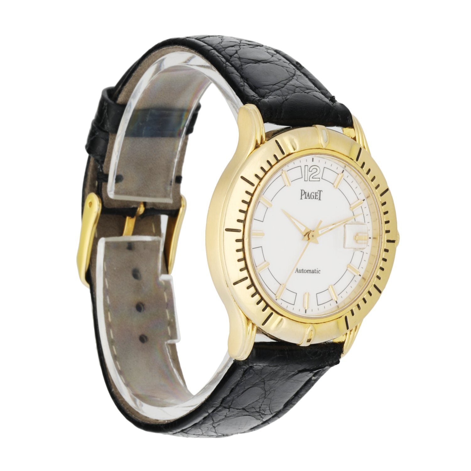 Piaget Polo 24010 M 501 D 18K Yellow Gold Men's Watch