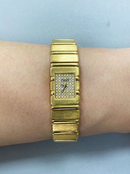 Piaget Quartz 15201C701 Diamond Dial 18K Yellow Gold Ladies Watch - Virtual