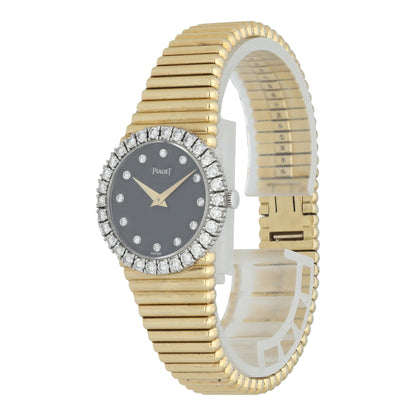 Piaget Dancer 9190 Diamond Onyx Dial Ladies Watch - Virtual