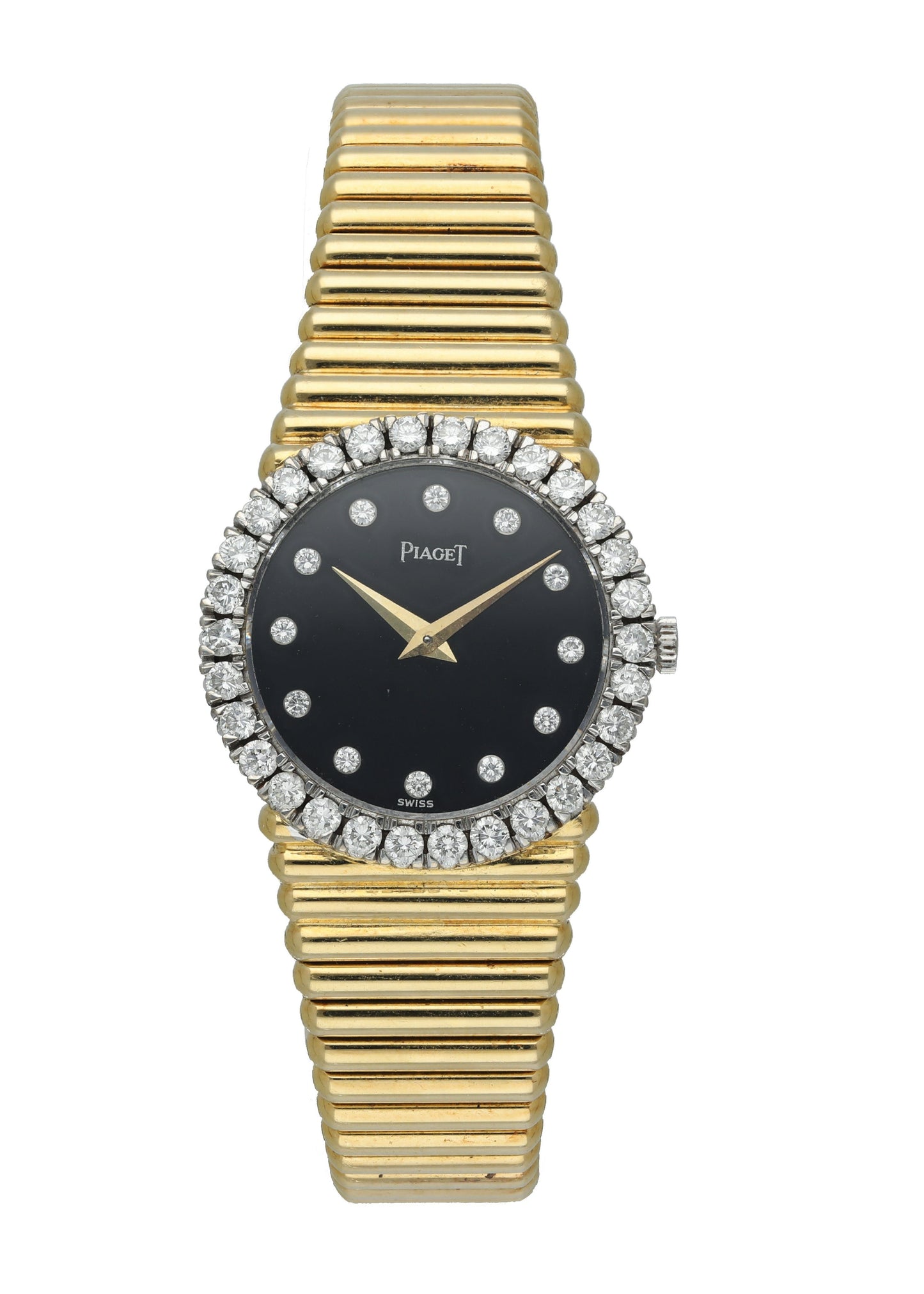 Piaget Dancer 9190 Diamond Onyx Dial Ladies Watch - Virtual