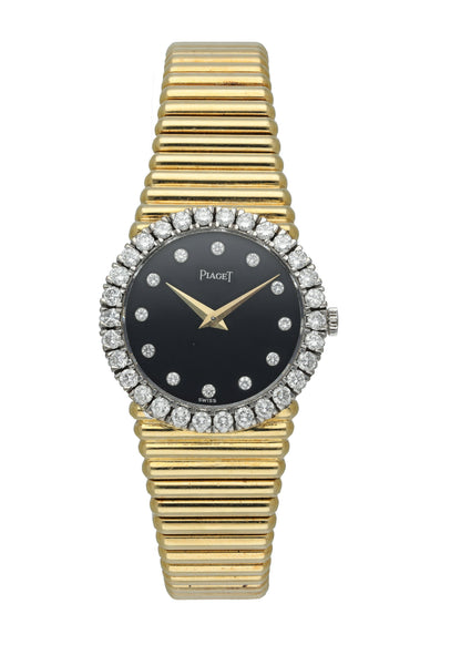 Piaget Dancer 9190 Diamond Onyx Dial Ladies Watch - Virtual