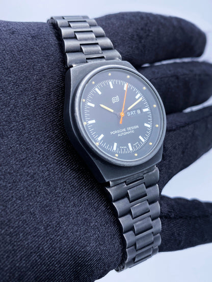 Porsche Design 7050S Day-Date Automatic Stainless Steel Ladies Watch - Wristwatch