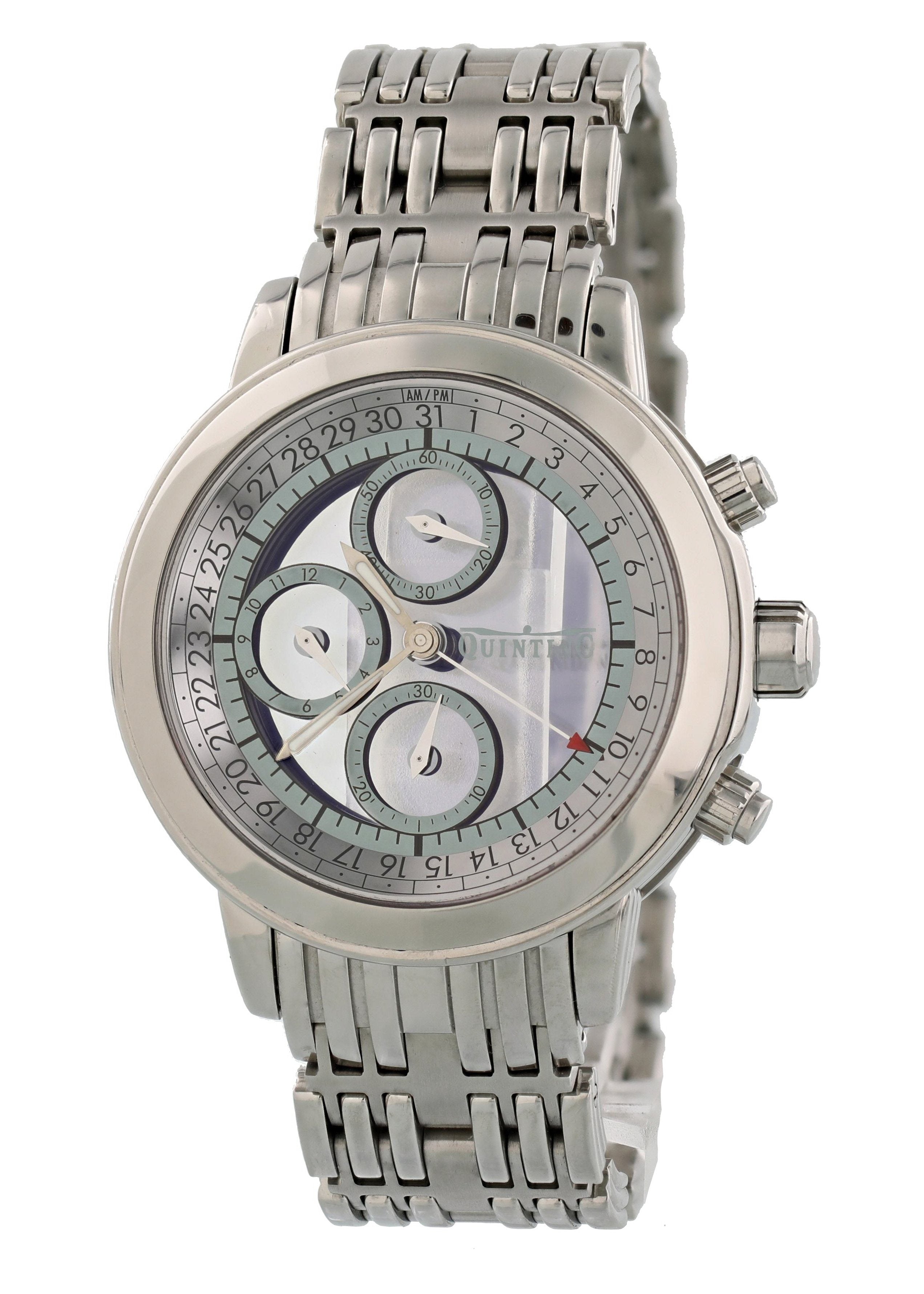 【お気に入り】 Quinting Mysterious Watch Mens QSL55 Chronograph スポーツ