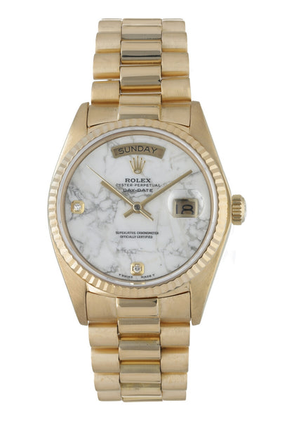 Day date marble dial cheap