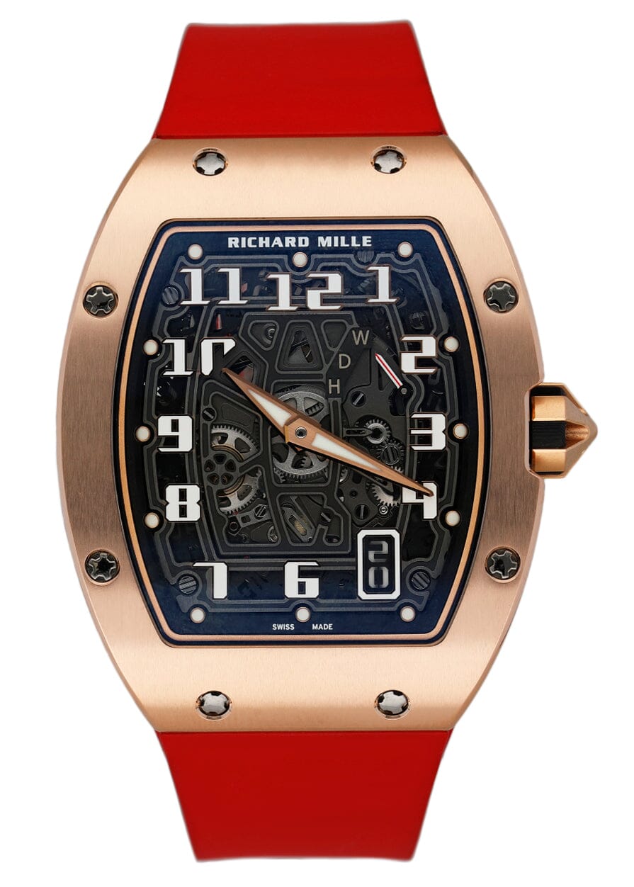 Richard Mille Extra Flat RM 67-01 Rose Gold Mens Watch Box Papers