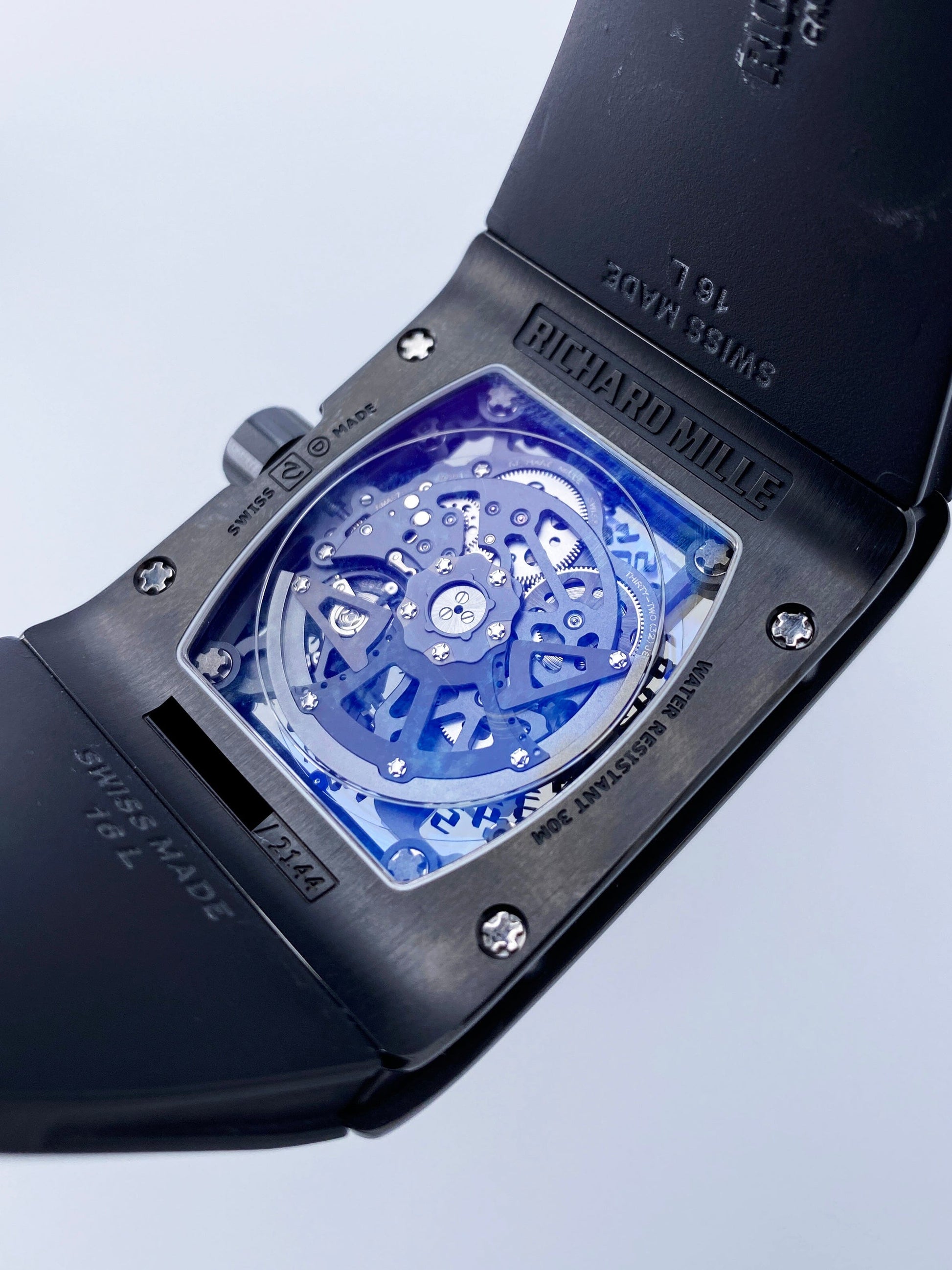 Richard Mille Extra Flat RM016 AL TI Titanium Mens Watch Box Papers - Virtual