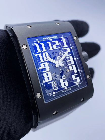 Richard Mille Extra Flat RM016 AL TI Titanium Mens Watch Box Papers - Virtual
