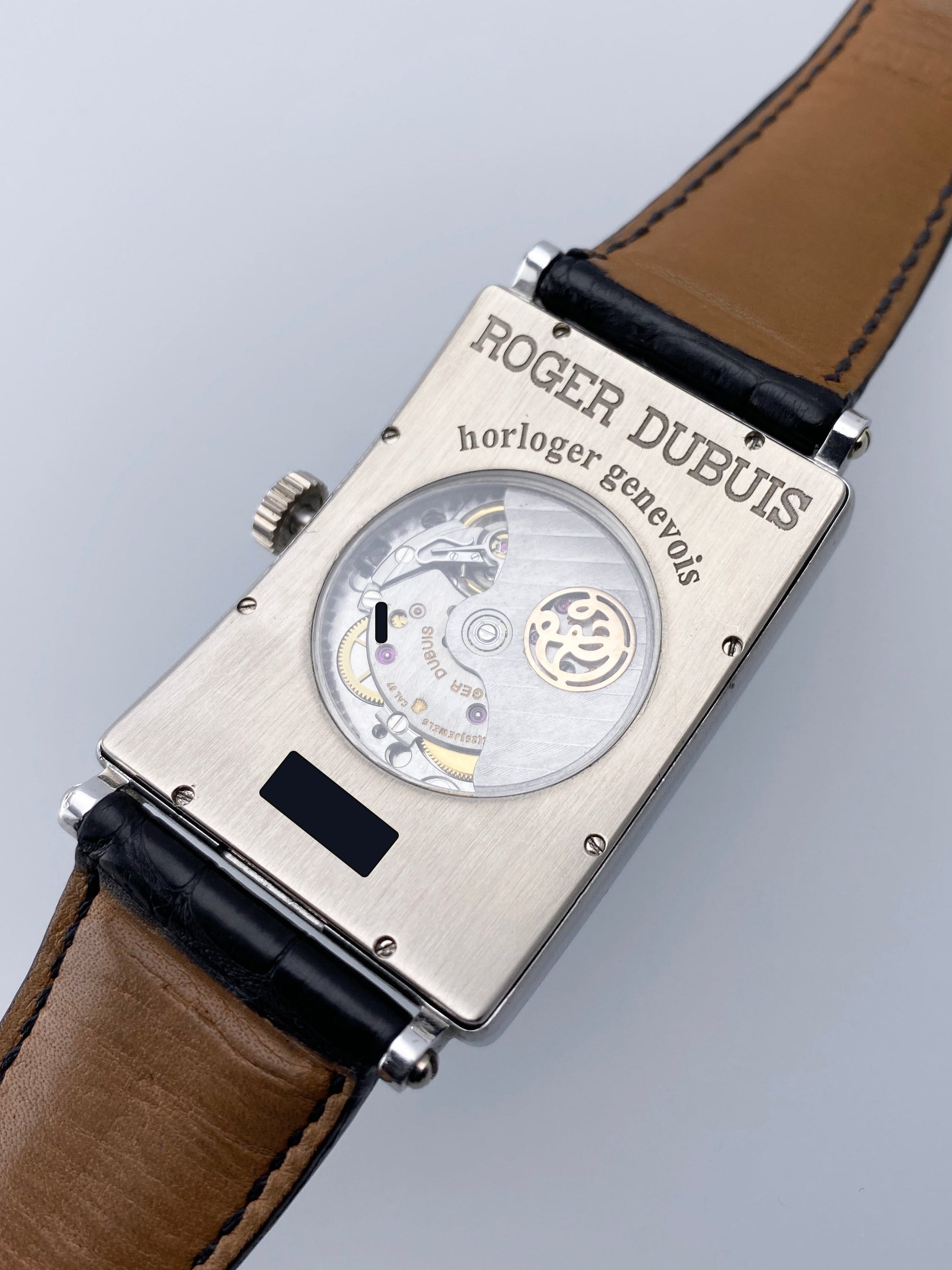 Roger Dubuis Horloger Genevois 18K White Gold Mens Watch Limited - Wristwatch