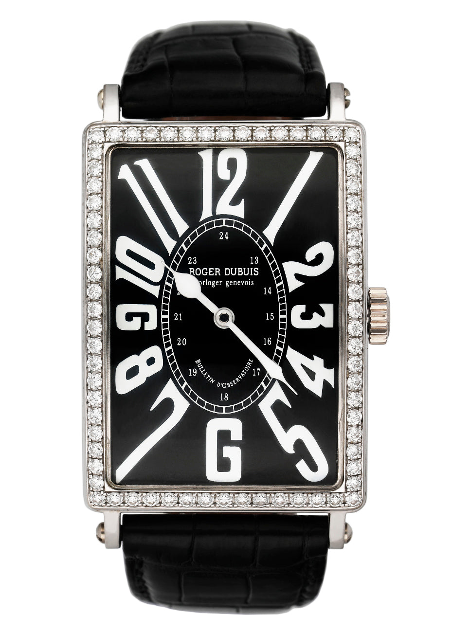 Roger Dubuis Horloger Genevois 18K White Gold Mens Watch Limited