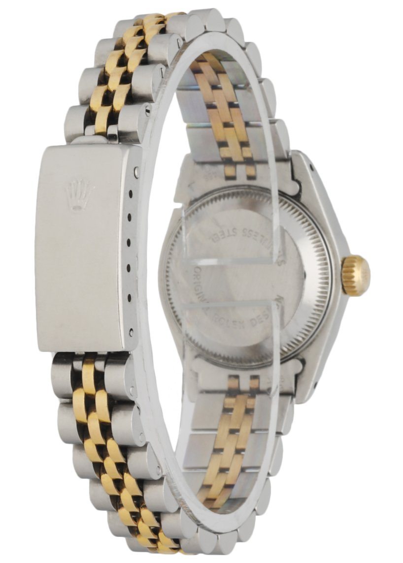 Rolex 69173 Stainless Steel & 18K Yellow Gold Diamond Dial Ladies Watch - Wristwatch