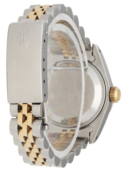 Rolex 69173 Stainless Steel & 18K Yellow Gold Diamond Dial Ladies Watch - Wristwatch