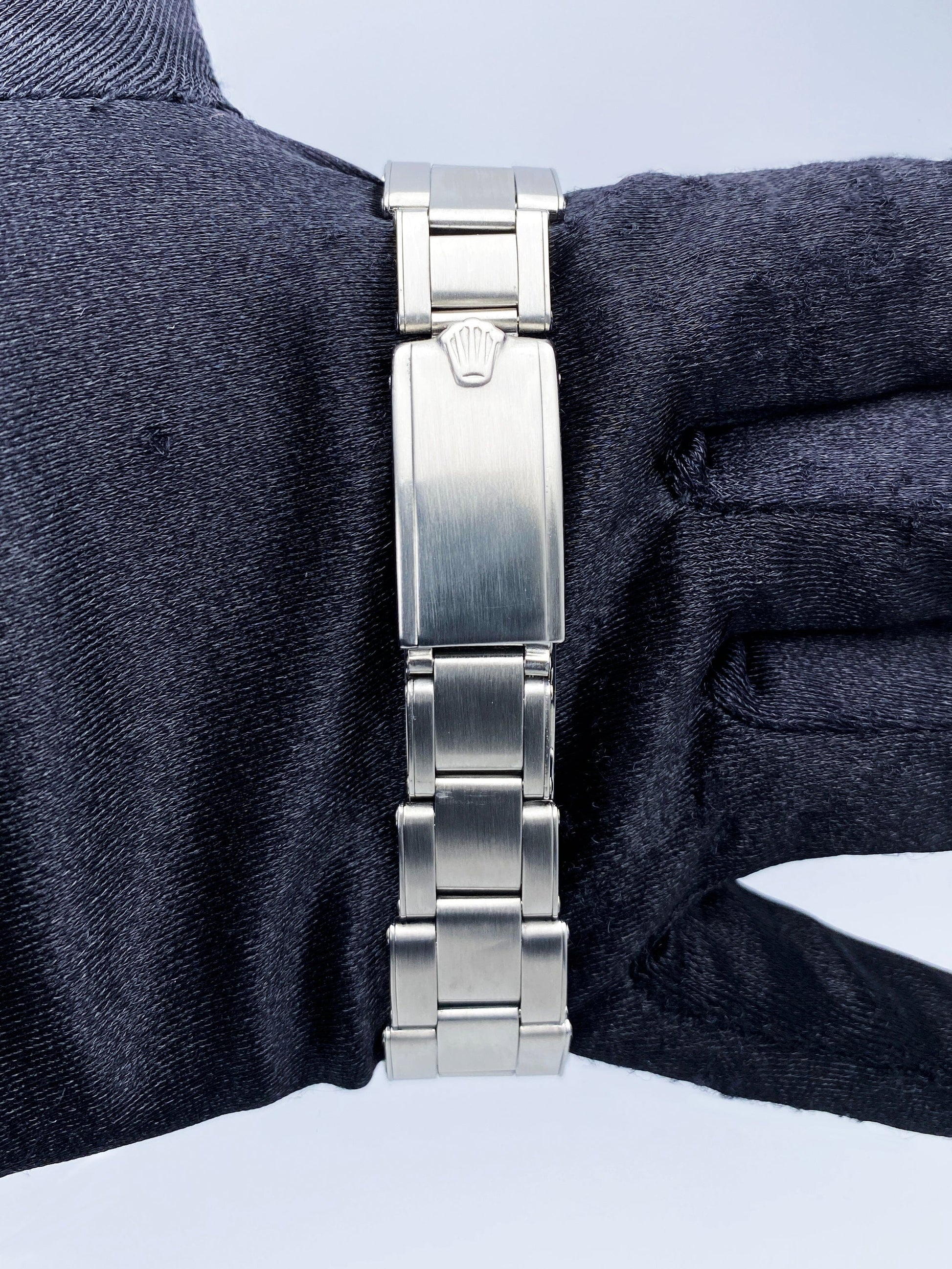 Rolex Air-King 5500 Silver Dial Mens Watch