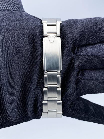 Rolex Air-King 5500 Silver Dial Mens Watch