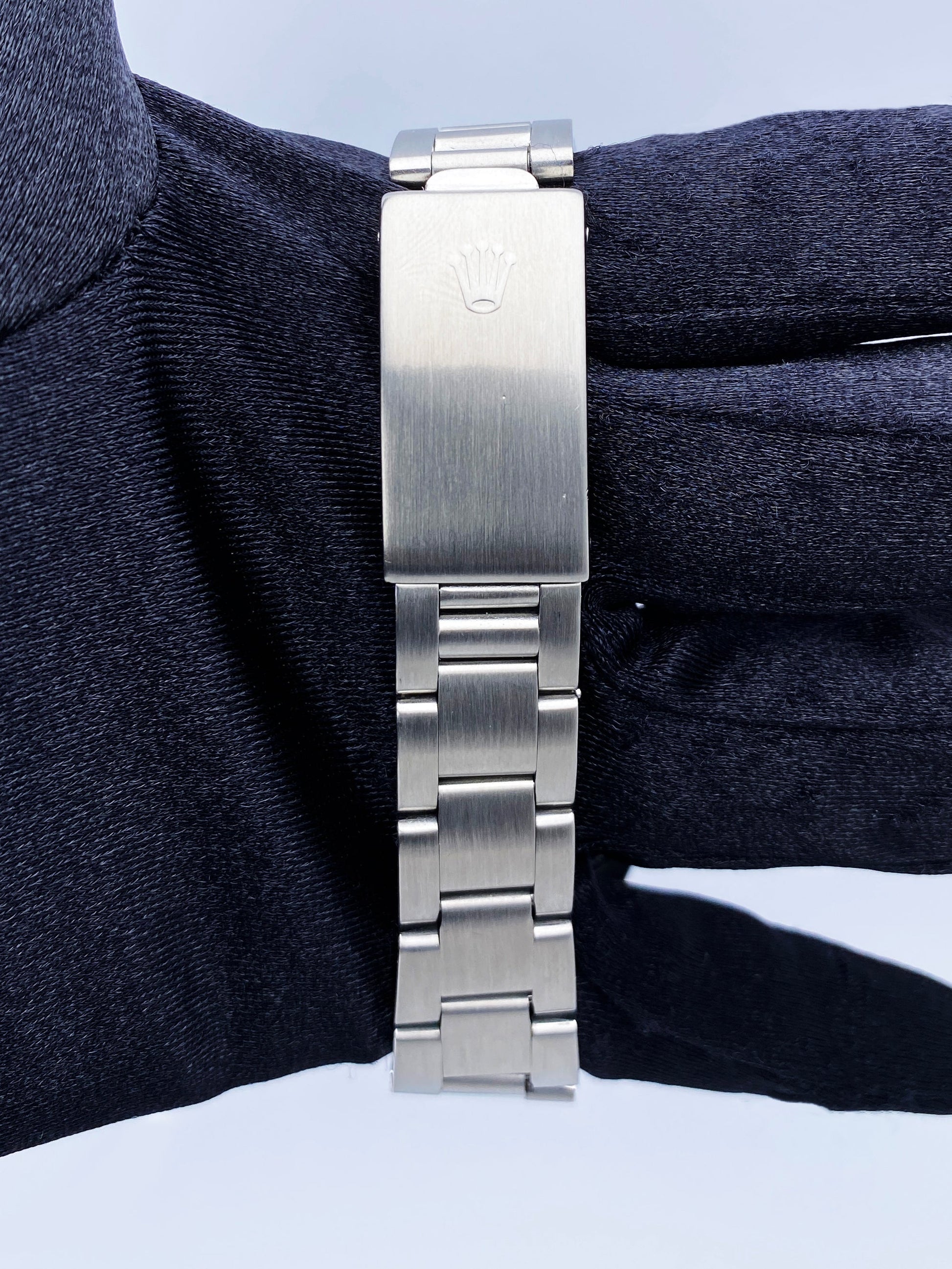Rolex Air-King 5500 Silver Dial Mens Watch