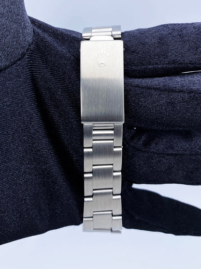 Rolex Air-King 5500 Silver Dial Mens Watch