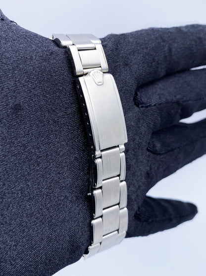 Rolex Air-King 5500 Silver Dial Mens Watch