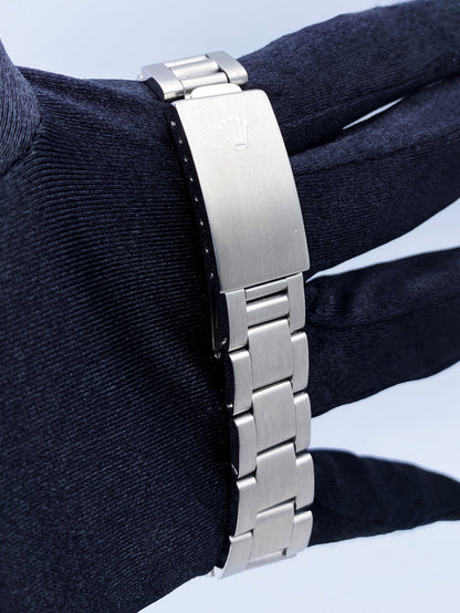 Rolex Air-King 5500 Silver Dial Mens Watch