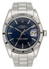 Rolex Date 1501 Blue Dial Steel Vintage Mens Watch