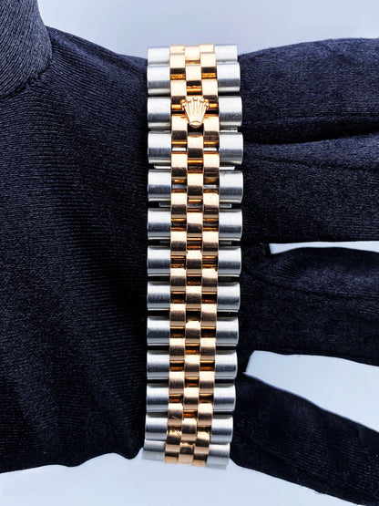 Rolex Datejust 116231 Diamond Silver Dial Mens Watch - Wristwatch