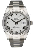 Rolex Datejust 126300 Stainless steel Men's Watch Box & Papers