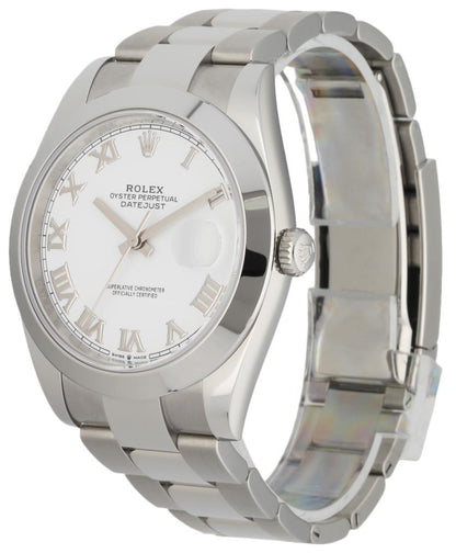 Rolex Datejust 126300 Stainless steel Men's Watch Box & Papers