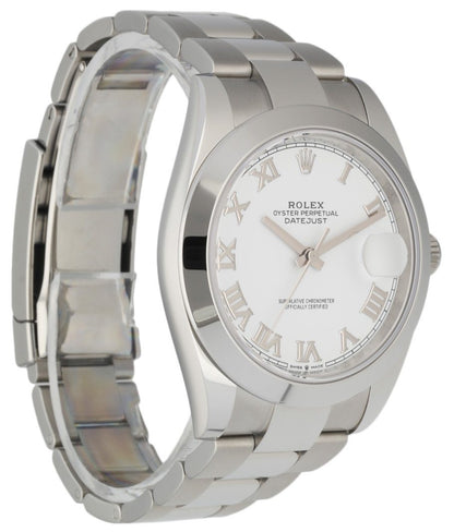 Rolex Datejust 126300 Stainless steel Men's Watch Box & Papers