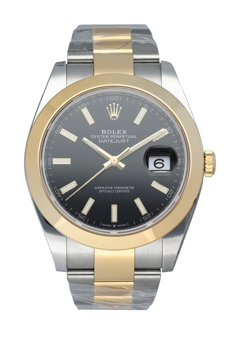 Rolex Datejust 126303 Black Dial Mens Watch Box Paper - Virtual