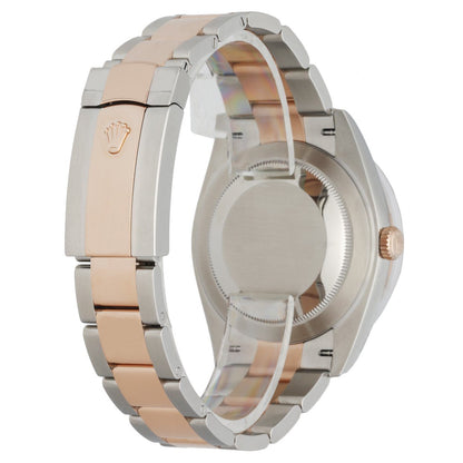 Rolex Datejust 126331 Stainless Steel & 18K Rose Gold Men's Watch Box & Paper