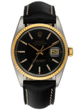 Rolex Datejust 16013 Black Dial Mens Watch