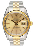 Rolex Datejust 16013 Champagne Dial Mens Watch
