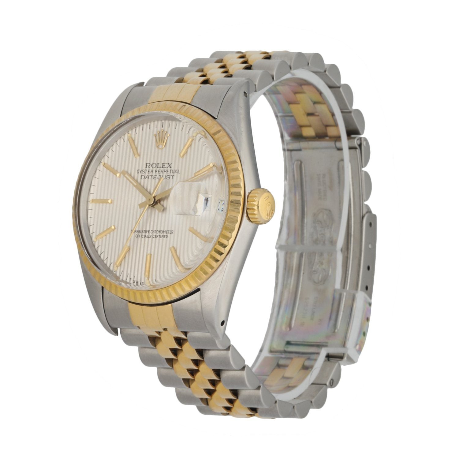 Rolex Datejust 16013 Tapestry Dial Men's Watch
