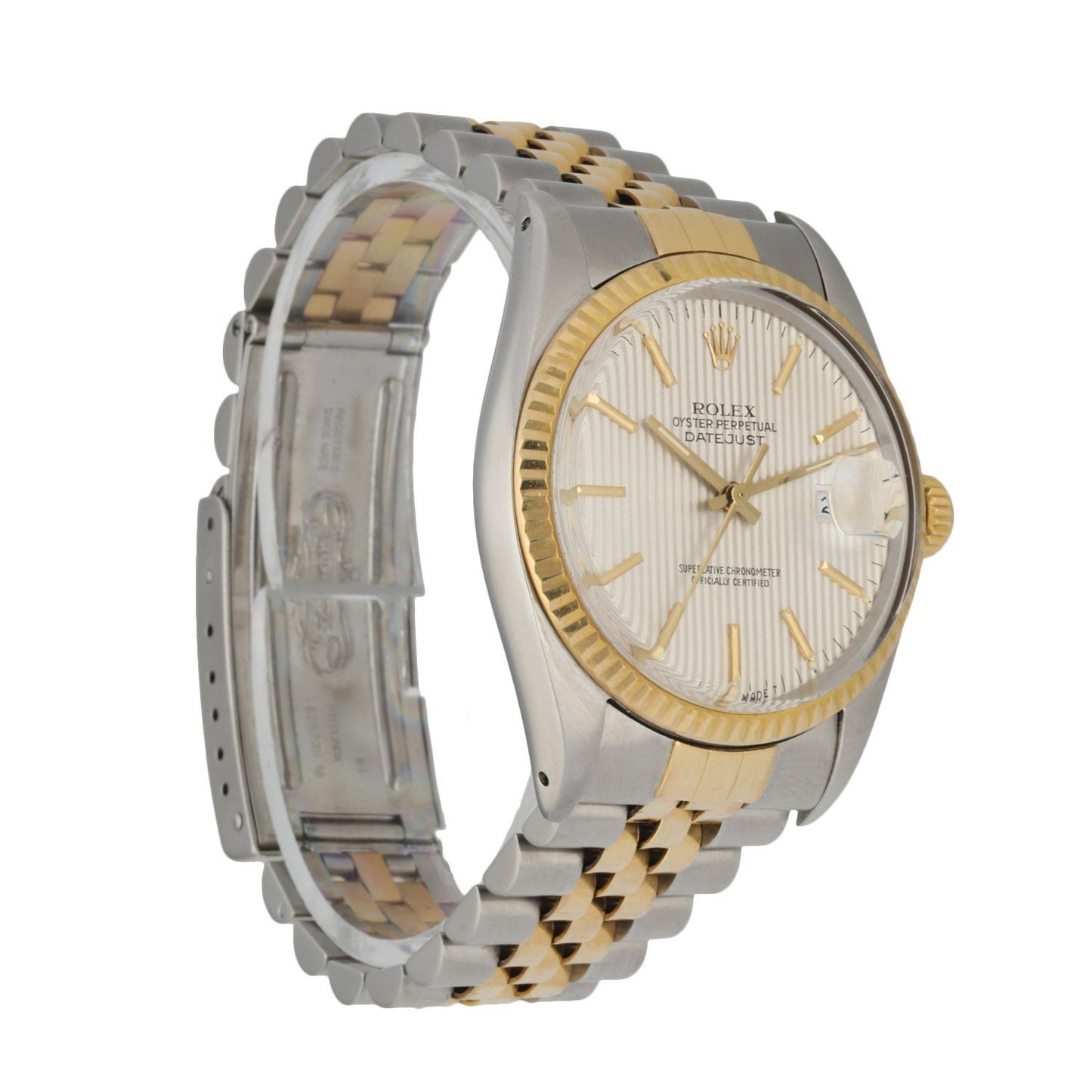 Rolex Datejust 16013 Tapestry Dial Men's Watch