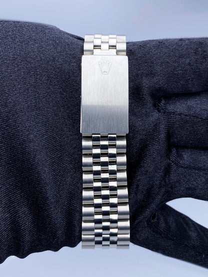 Rolex Datejust 16014 Silver Dial Mens Watch Box Papers