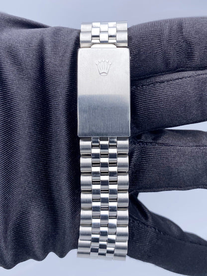 Rolex Datejust 16014 Silver Dial Stainless Steel Mens Watch