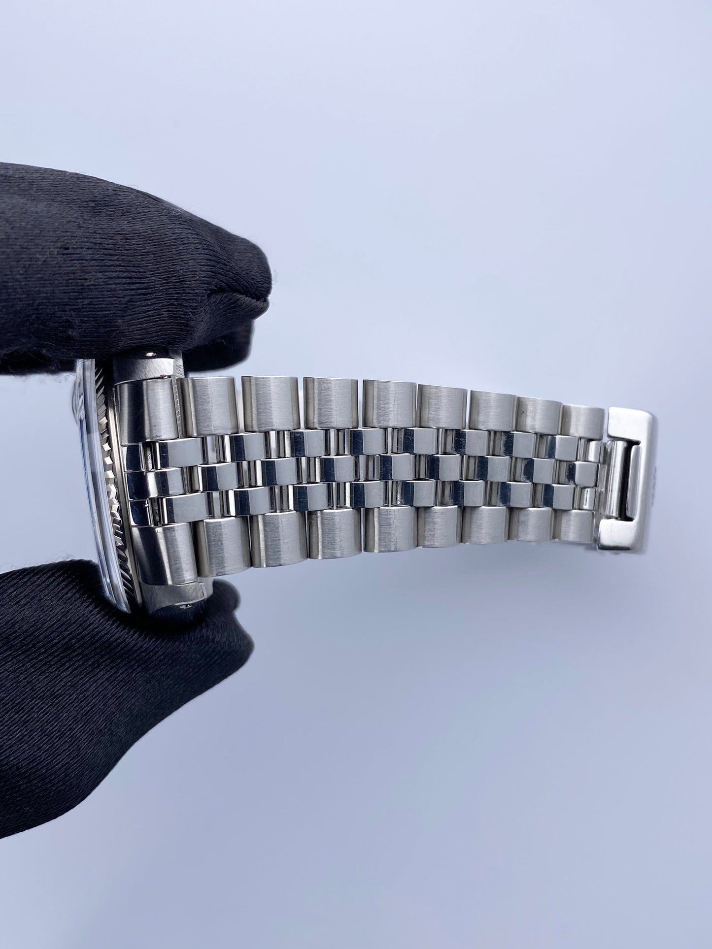 Rolex Datejust 16014 Silver Dial Stainless Steel Mens Watch
