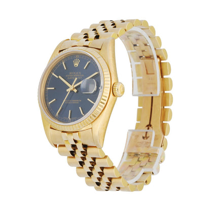 Rolex Datejust 16018 18K Yellow Gold Men’s Watch - Wristwatch